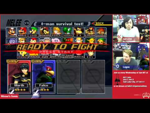 [2016-04-06] Smash Labs Weekly - Melee - net1234 vs Logos
