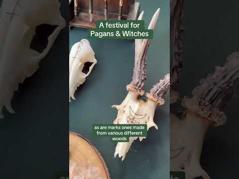 Trading tools + teaching magick at A Festival for Pagans & Witches with Styx and Stonez.