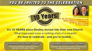 Decisions Decide Destiny  - 10th Anniversary - Ian Critchley - 16.10.16