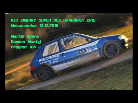 Marcin Opora/Damian Mastyj - KJS Zimowy Super OES Barbórka 2015 Biecz Moszczenica 13.12.2015