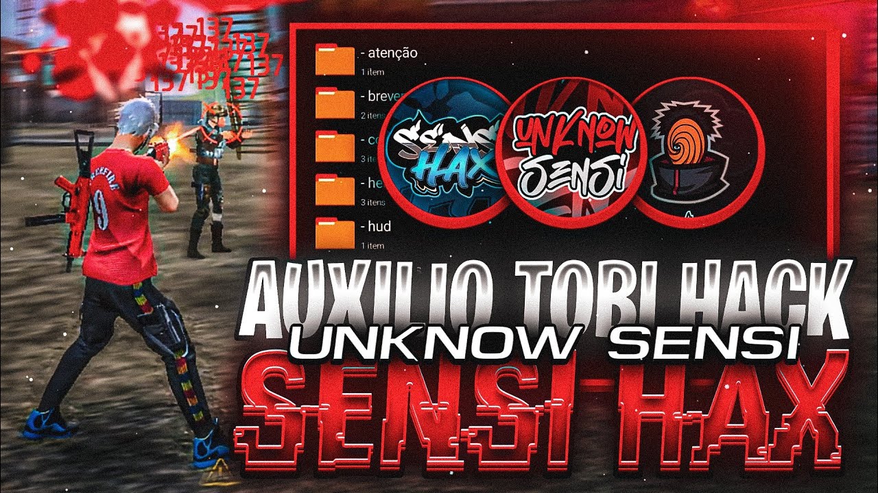Saiu!! 🍓 AUXILIO TOBI HACKER - PACK UNKNOW SENSI - PACK SENSIHAX - MIRATRICK - ANDROI E IOS