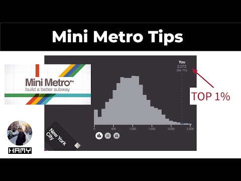 Mini Metro - 5 Beginner Tips to Reach Top 10% on the Leaderboard