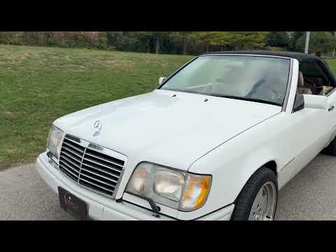 **SOLD on the CCC Buy-It-Now Lot** 1995 Mercedes-Benz E320 Convertible