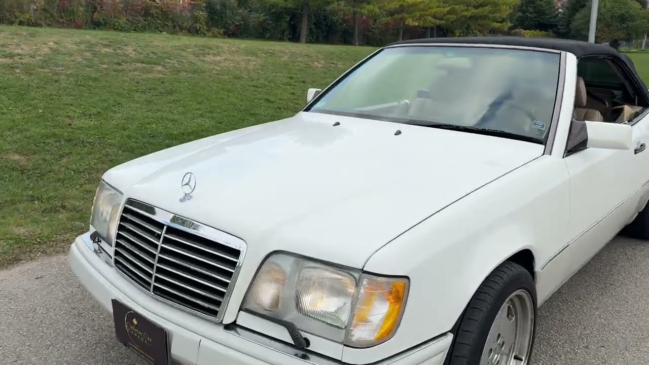 **SOLD on the CCC Buy-It-Now Lot** 1995 Mercedes-Benz E320 Convertible