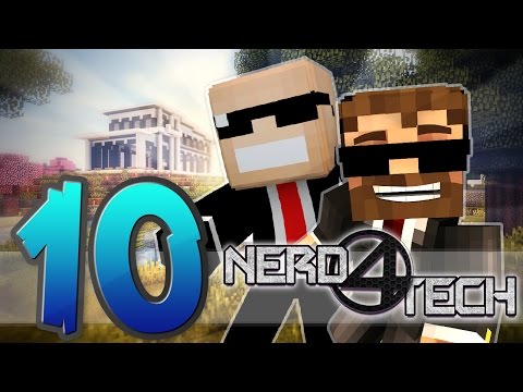 Minecraft ►BEVO TECH MODPACK►"NerdTech 4"- "MAGNETICRAFT ORE PROCESSING SETUP!!"(Co-op Server)-EP 10
