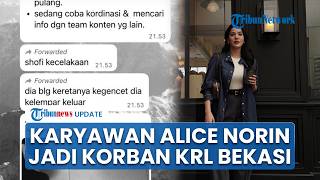 Karyawan Alice Norin Jadi Korban Kecelakaan Kereta di Bekasi, Tubuh Terpental Begini Kondisinya