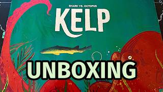 Kelp: Shark vs. Octopus Board Game | Unboxing (No Talking)