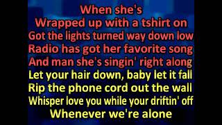 Brantley Gilbert Whenever We&#39;re Alone (karaoke) (by request)