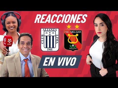 Alianza Lima vs Melgar en vivo por la Liga 1 del fútbol peruano: Transmisión en directo del partido