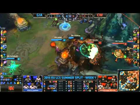 Soren Doublekill Teamfight- GIA vs CW