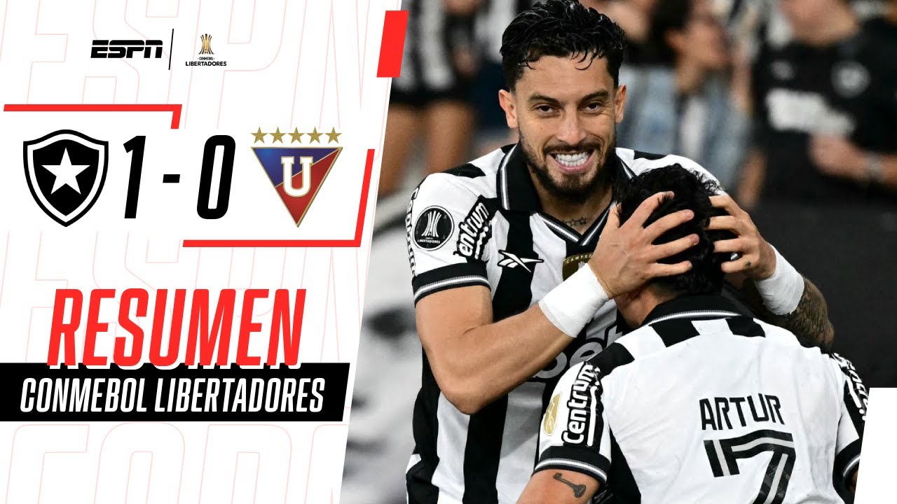 EL FOGAO TARDÓ 14 SEGUNDOS PARA QUEDARSE CON LA IDA EN LA LIBERTADORES | Botafogo 1-0 LDU | RESUMEN