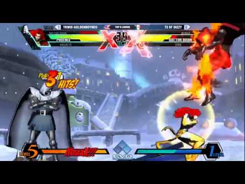 UMVC3:  YKWIS Goldenboyneo vs T3 SF Dizzy - EVO 2015 Top 8