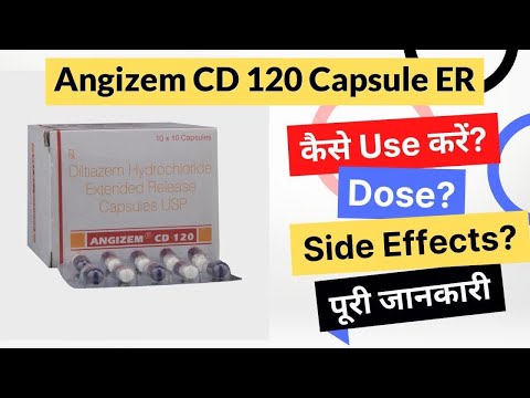 Angizem CD 180 Capsule (Diltiazem)  EXPORTER IN UNITED STATES