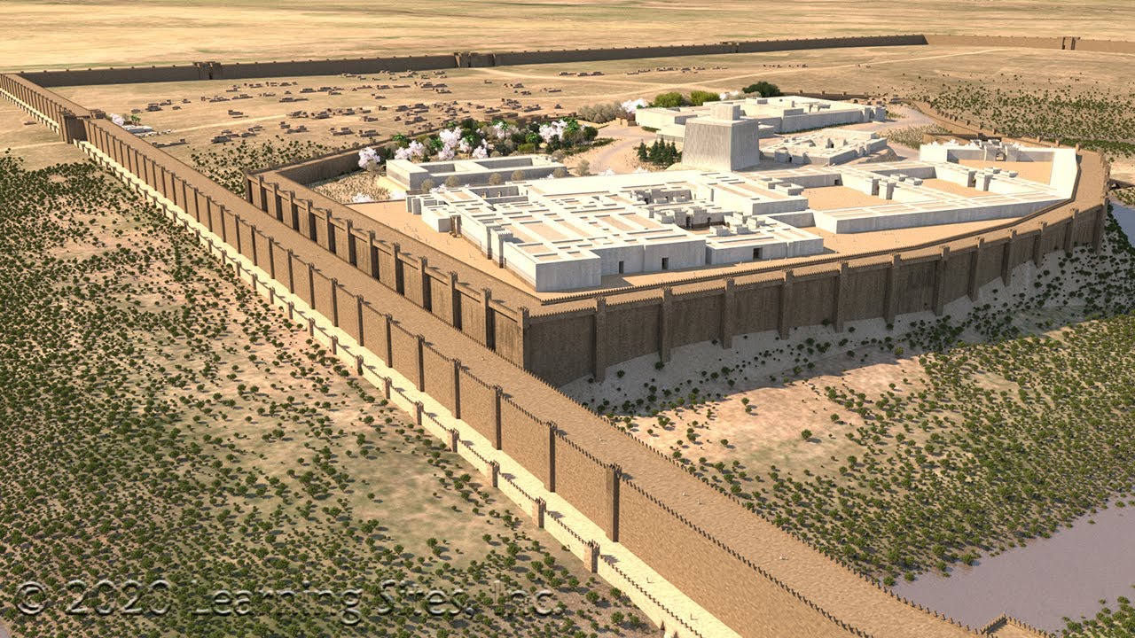 Lachish battle reliefs in King Sennacherib's palace without rival at Nineveh, ancient Assyria.