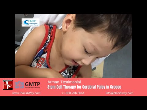 Armand's Triumph: Overcoming Cerebral Palsy with Stem Cell Therapy in Thessaloniki