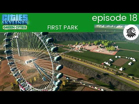 Clean Up Crew Scenario - EP. 18 "FIRST PARK" | Cities: Skylines XBOX - PS4