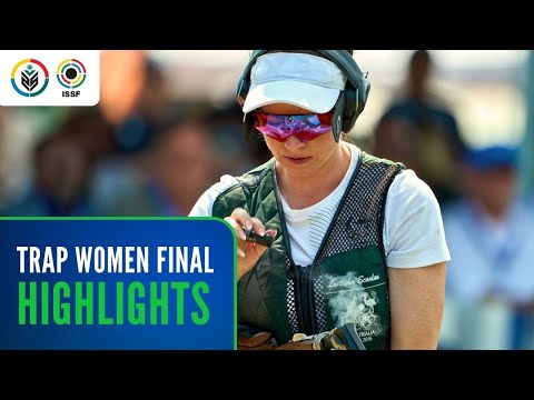 Highlights & Interviews | Trap Women Final - ISSF World Cup Shotgun Lonato