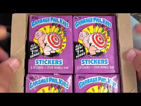 OS7 Garbage Pail Kids Packs and Collection Build