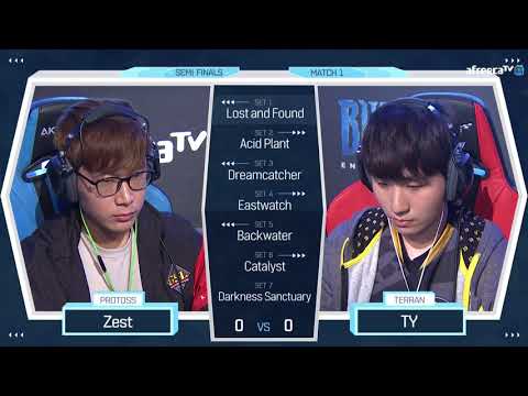 [2018 GSL Season 2] Code S Ro.4 Day1 Match1 Zest vs TY