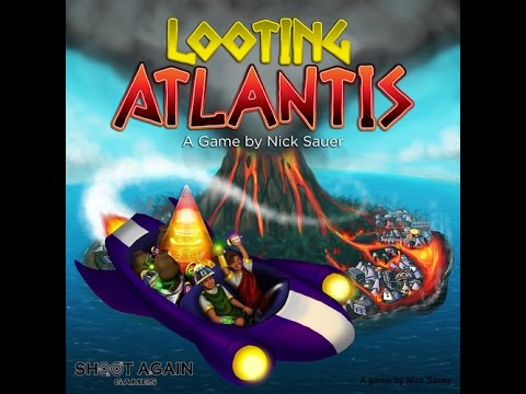 UndeadViking Videos - Looting Atlantis - Grab the loot before the volcano eats you!