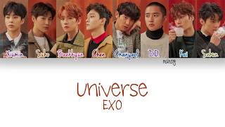 Download lagu EXO - UNIVERSE (Color Coded Han|Rom|Eng Lyrics) | mincy mp3