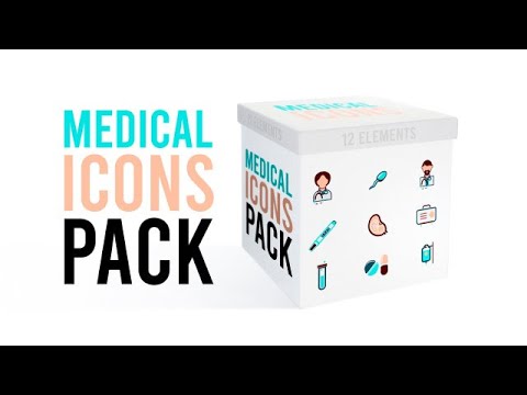 Medical Icons Pack Final Cut Pro Templates
