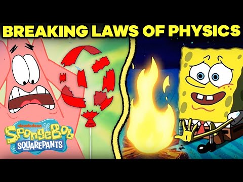 17次海綿寶寶打破物理定律！？?| 海綿寶寶 (17 Times SpongeBob Broke the Laws of Physics! ? | SpongeBob SquarePants)
