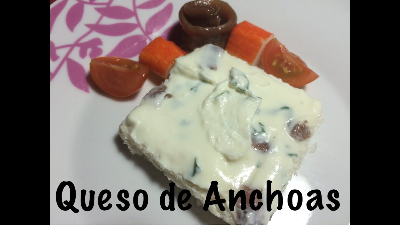 Paté de anchoas / Queso de Anchoas