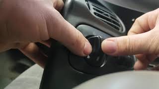 Early 1997-2003 F150 headlight switch removal