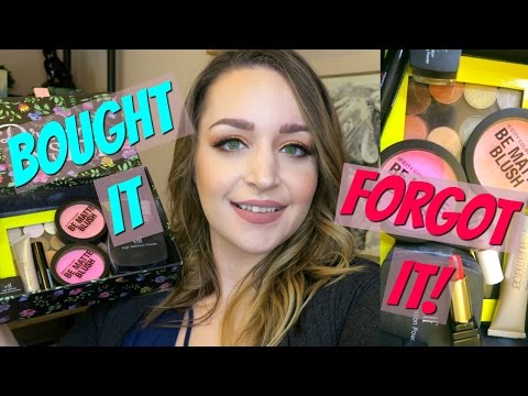 Bought it Forgot it (Shop My Stash) JAN/FEB 2017 | DreaCN Video