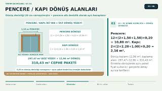 İnşaat Detayları #07.03: Cephe Detayları (Metraj ve Maliyet)