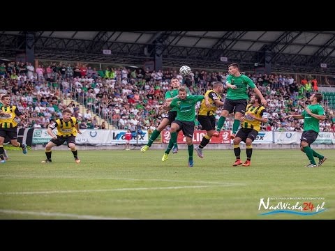 SKRÓT: Stal Stalowa Wola - Siarka Tarnobrzeg 1:1 (0:0), 16.08.2015 HD
