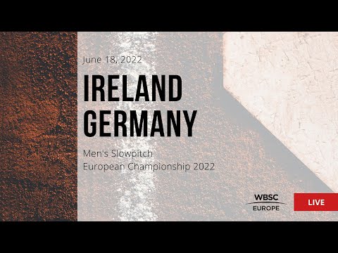2022 Men's Slowpitch European Championship -  Ireland VS Germany