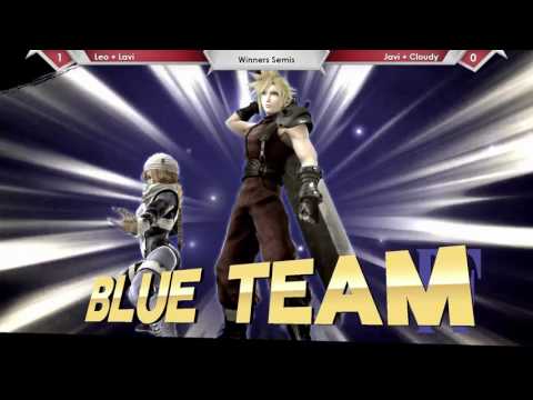 SP54 2v2 - Leo (Cloud) & Lavi (Marth) Vs. Javi (Sheik) + Cloudy (Cloud) Winners Semis - Smash 4