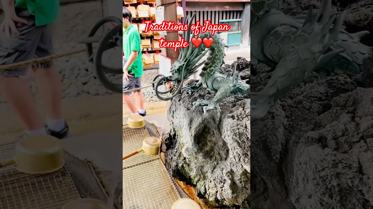 Traditions of Japanese temple ❤️❤️#fyp #temple #viralvideo #japan #smartphone #tranding #traditional