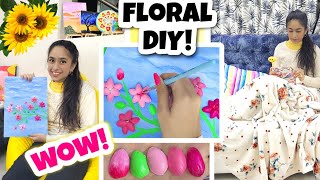 Mini Vlog 103 - Floral DIY!!!🌸🤩💕 | Riya's Amazing World
