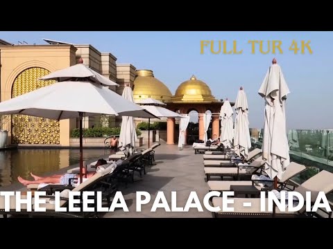 Hotel de luxo 5 estrelas Leela Palace New Delhi na capital da Índia (tour completo)