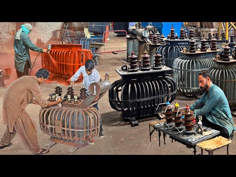🏭 Inside Transformer Factory | High Voltage Transformer Manufacturing Process
