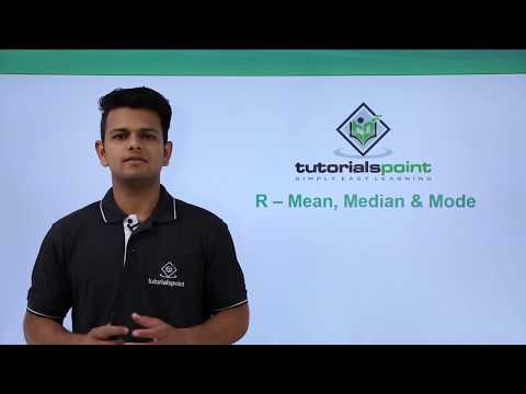 R Programming - Mean, Median & Mode