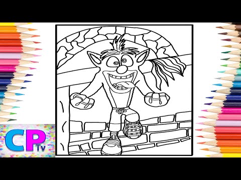 Crash Bandicoot Coloring Pages/Crash Bandicoot/Unknown Brain - Inspiration/feat. Aviella/NCS Release