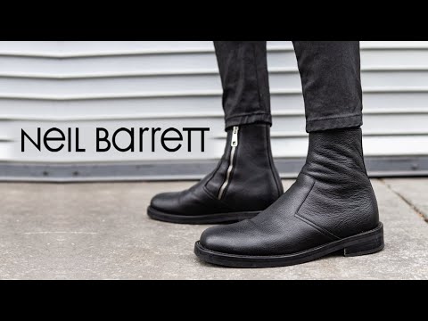 Neil Barrett Biker Leather Boots l ( Honest ) Review And Haul