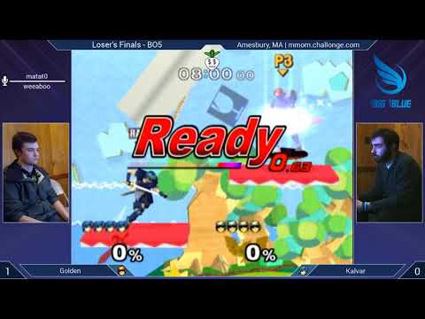 MMOM99 SSBM - Golden (C. Falcon) vs. Kalvar (Marth) - Melee LF