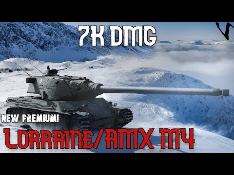 Lorraine/AMX M4 - Tier 9 Premium: 7k Damage: WoT Console - World of Tanks Console