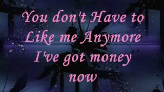 PINK - I got money now (Lyrics)