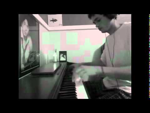 Majid Mokhtari plays piano for his Martyr brother Mohammad Mokhtari