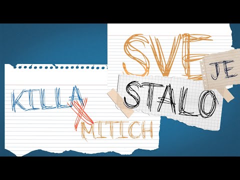 Killa x Mitich - Sve je stalo (Official Lyrics Video)