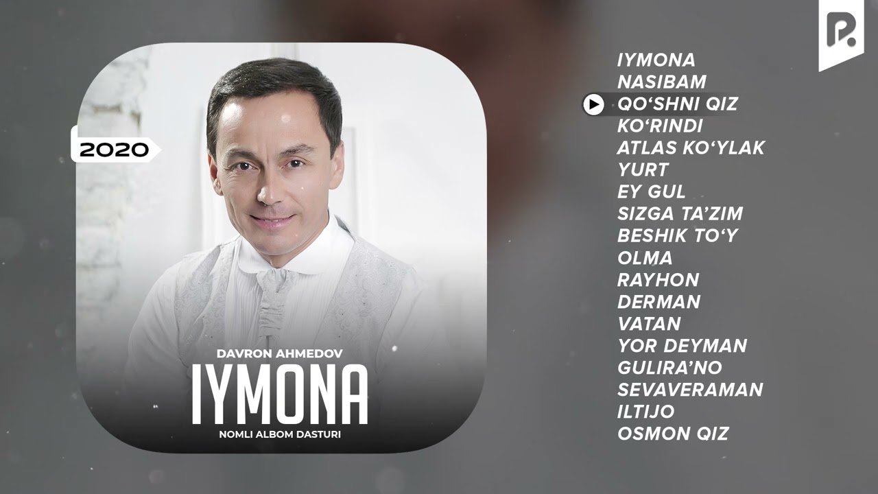 Davron Ahmedov - Iymona nomli albom dasturi 2020