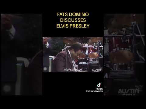 Fats Domino tribute to Elvis