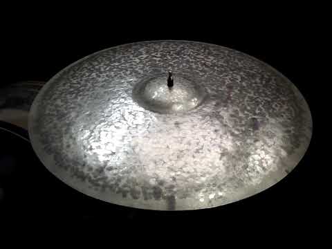 22 Rustico Turk Ride, 2429g - Handcrafted cymbals by Craig Lauritsen