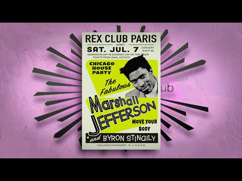 Marshall Jefferson at the Rex Club Paris 2001